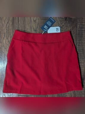 Cutter & Buck Cherry Red Women's Skorts Size XS NWT Athletic Tennis Sporty Cute